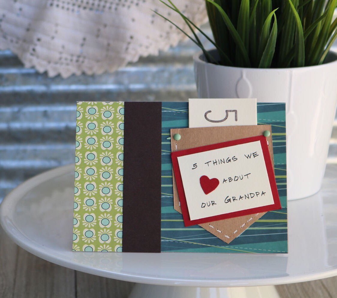 Download Grandpa Happy Birthday Card Father S Day Card Happy Etsy