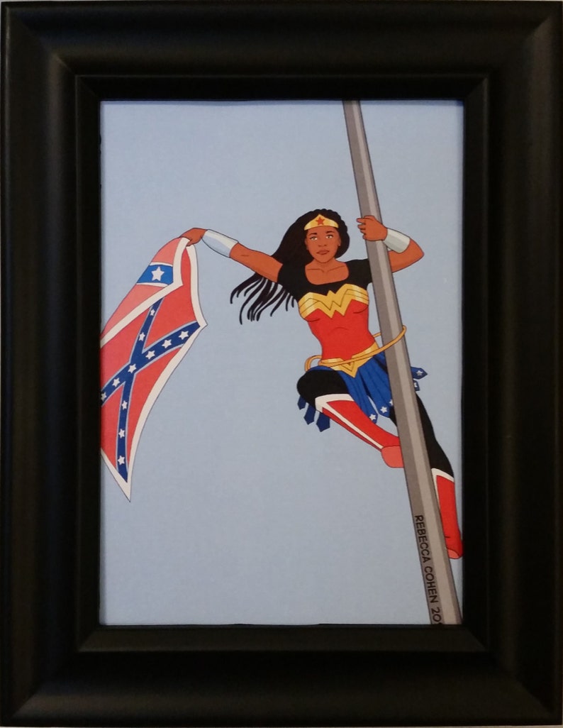 Wonder Bree activist Bree Newsome art print 5x7 inches image 3