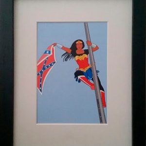 Wonder Bree activist Bree Newsome art print 5x7 inches image 2