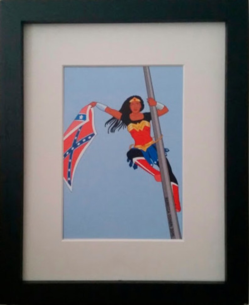 Wonder Bree activist Bree Newsome art print 5x7 inches image 2