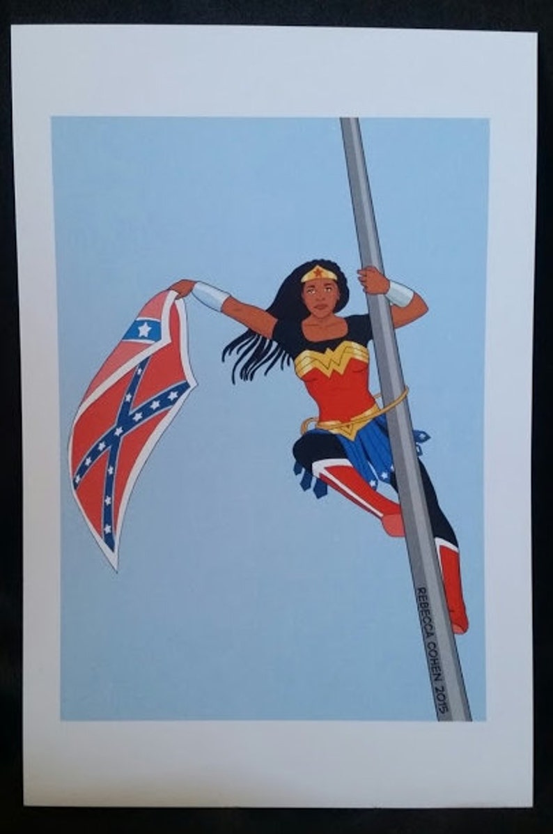 Wonder Bree activist Bree Newsome art print 5x7 inches image 5