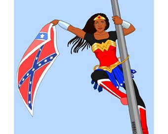 Wonder Bree activist Bree Newsome art print 5x7 inches