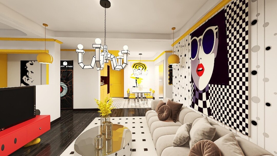 Pop Art Interior Design Render Collection | PDF Download | Storyform ...