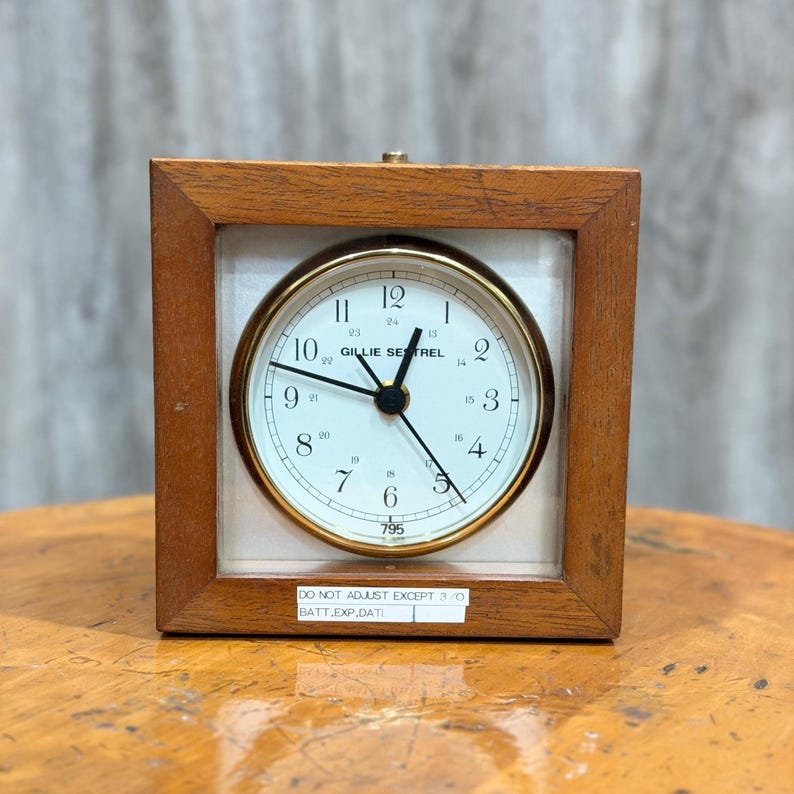 Sestrel Clock Antique Gillie Sestrel Marine Chronometer – Original Vintage Ship ...