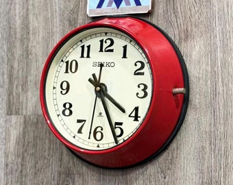 Vintage 1990s Triangular Seiko Mantle Clock Made for Barcelona 92