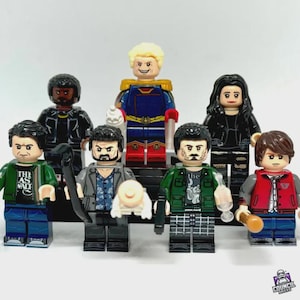 The Boys - Custom Design Figures - Homelander Ryan Hughie Frenchie Mothers Milk Billy Butcher Kimiko