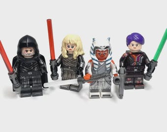 Figuras de diseño personalizado de Darth Vader y su aprendiz, Star Killer, de Star Wars