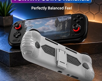 Capa protetora AYN Odin 3 Grip, à prova de choque, em TPU, ergonômica, para console de jogos portátil, acessório antiderrapante para Odin 3.