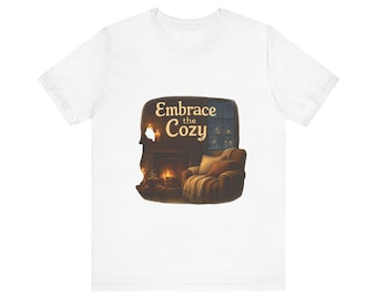 Umarme das gemütliche T-Shirt | Kamin Sessel Komfort Tee