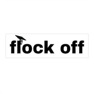 Flock Camera Bumper Sticker - Etsy
