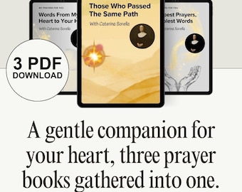 Interfaith Prayer Book Bundle – Healing, Gratitude, Strength (PDF)