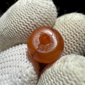 Liao Jin Dynasty Antique Agate Disc Bead