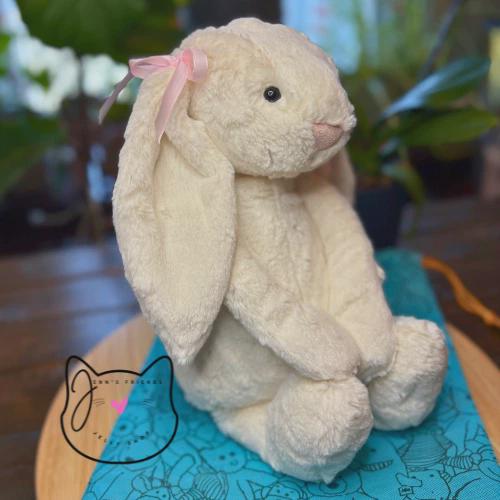 Jellycat Bashful Cream Bunny - Etsy