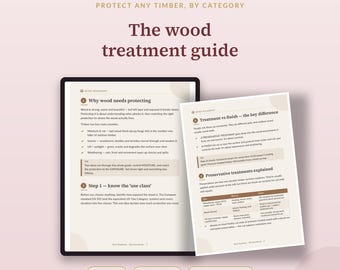 Guide de traitement et de finition du bois, Protection du bois intérieur et extérieur, Livre électronique PDF