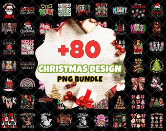 80+ Retro Christmas Png Bundle, Trendy Christmas png, Merry Christmas Png, Popular Christmas png, Christmas Designs, Funny Christmas png
