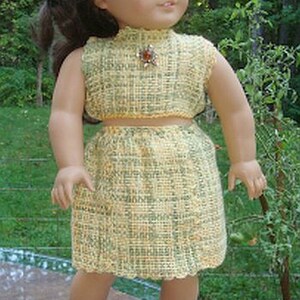 Turtle Top and skirt-Pin loom woven