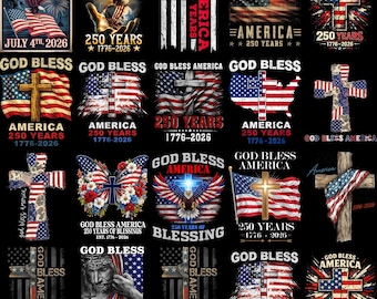 15+ Gott segne Amerika christliche Flagge 250 Jahre 1776 2026, Gott segne Amerika 250 Jahre Png, 1776-2026 Christliche Kreuzfahne Png
