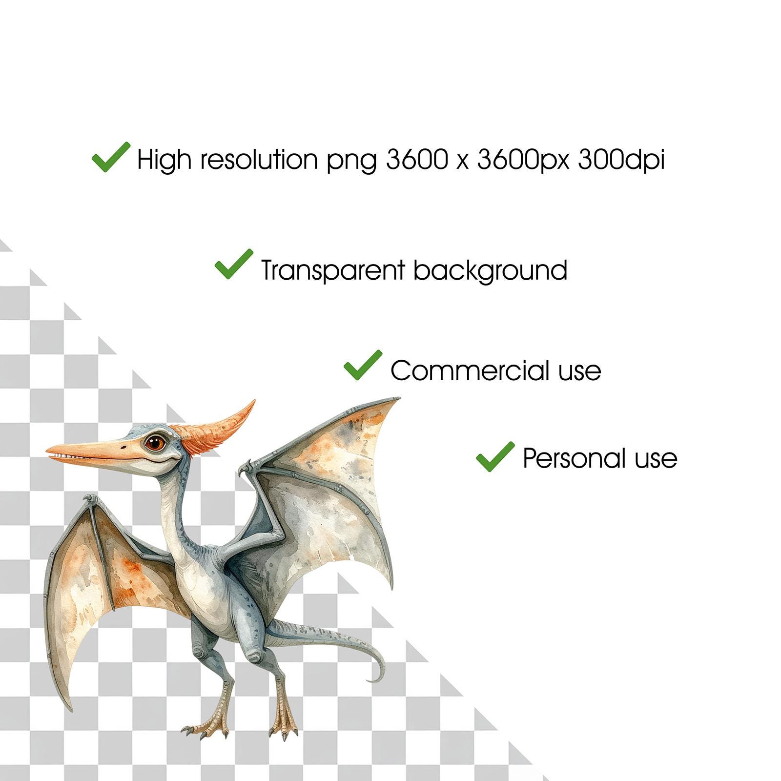 Watercolor Dinosaur Clipart Set – Realistic Jurassic Dinosaurs ...