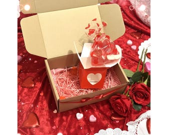 Valentines Day Sweet Cone, Be My Valentine Candy Cone, Sweets and Treats, Valentines Gift Idea, Sweet Tooth