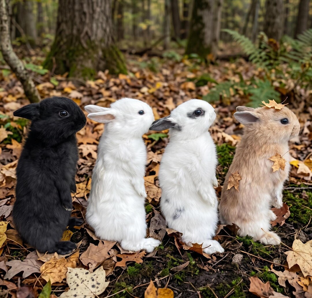 Real Rabbit Taxidermy Collection, 11