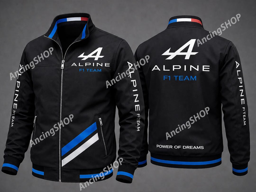 Alpine F1 Racing Jacket – Formula One Motorsport Bomber Jacket - Etsy UK