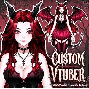 Individuell gestaltetes Ganzkörper-VTuber-Modell, Live2D-Rigging & VTube Studio