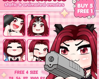 Custom Animated Twitch Emotes | Animal YCH