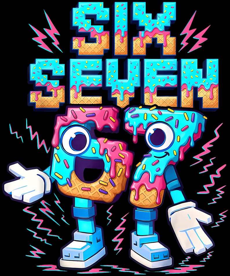 Funny Steal a Brain.rot Six Seven Italian Brainrot Kids Gaming Meme Png ...