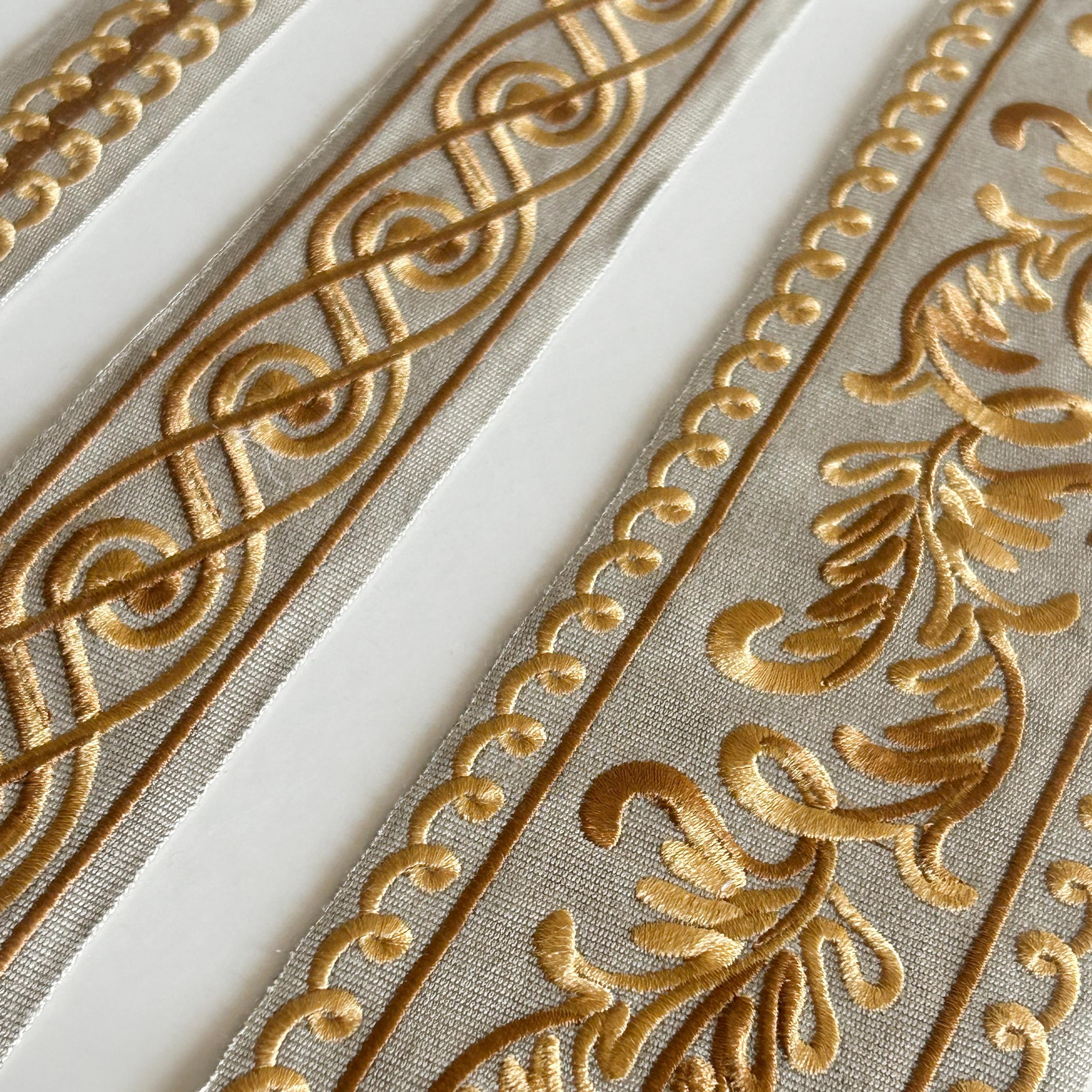 Drapery Continuous Upholstery Tape & Drapery Border Trim, 30/50/90 Mm Widths, Continuous ...