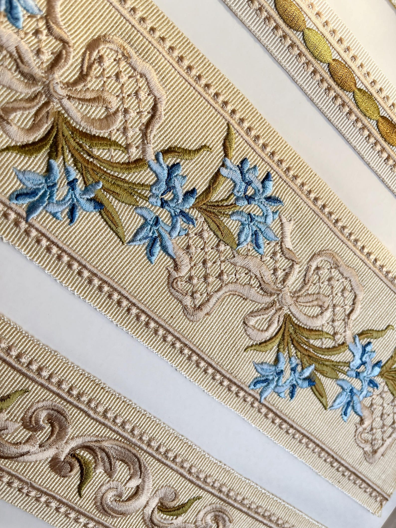Drapery Continuous Upholstery Tape & Drapery Border Trim, 30/50/90 Mm Widths, Continuous ...