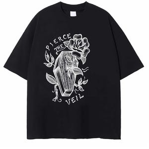 Camiseta vintage de Pierce The Veil, sudadera de música metal PTV, merchandising de banda de rock, álbum Iris Goodbye, unisex, estética retro, emo, punk, ropa gótica
