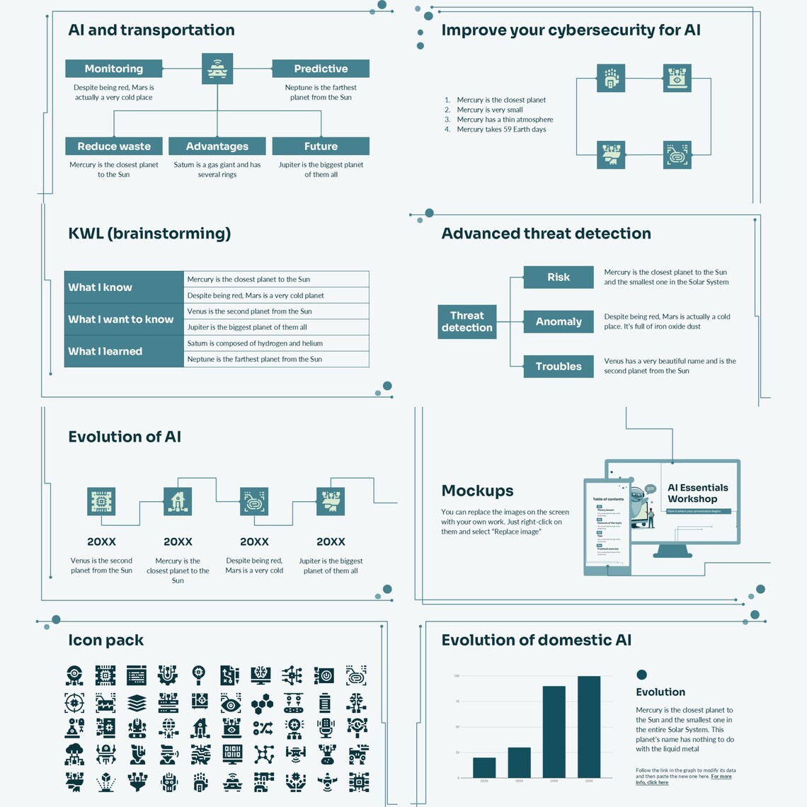 AI Essentials Powerpoint Template | Artificial Intelligence ...