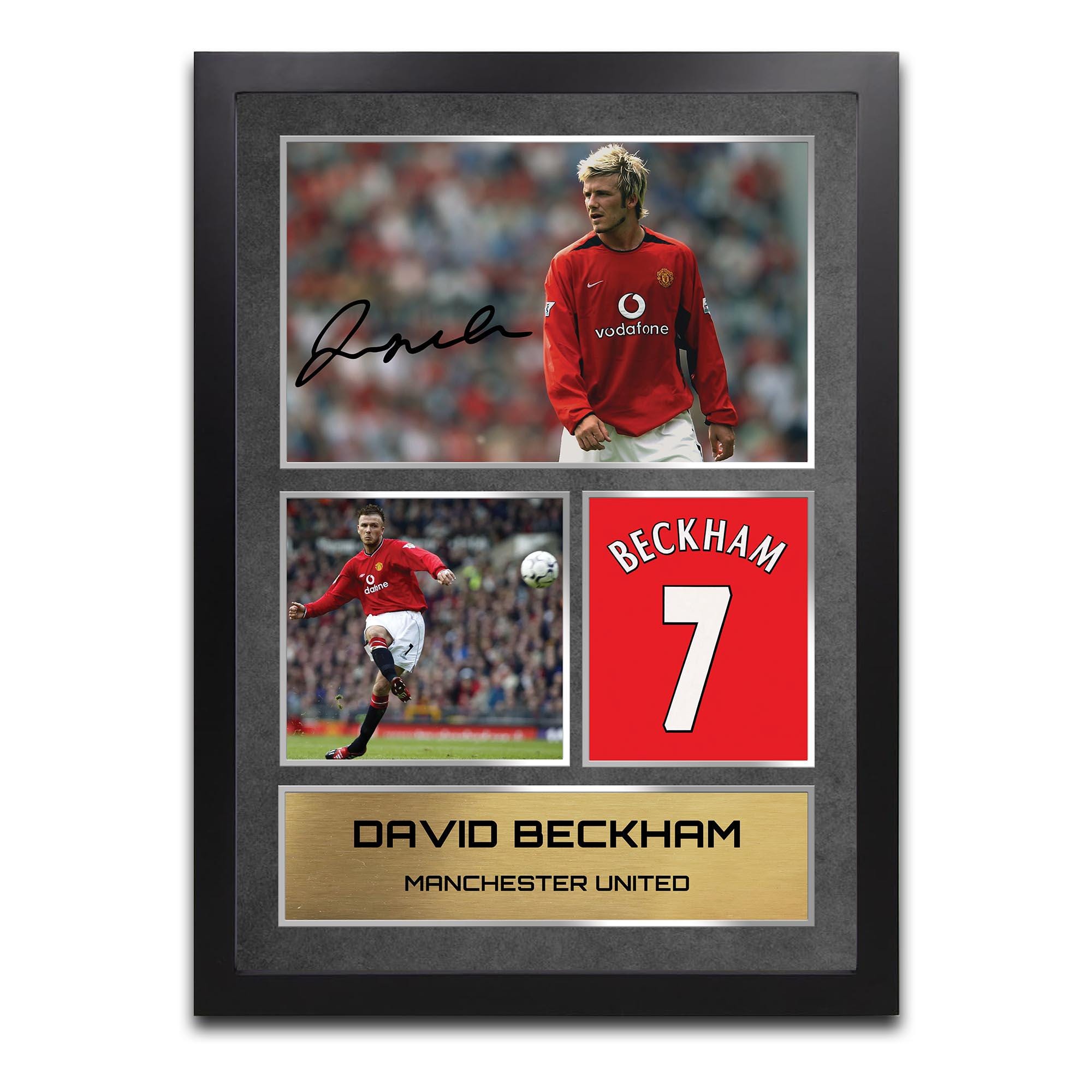 David Beckham Autograph - Etsy