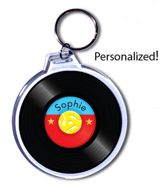 45 record keychain 2