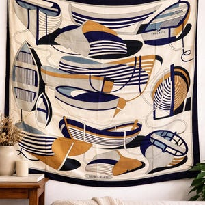 HERMES エルメス セーリングボート スカーフ Hermes scarf boats - Etsy 日本