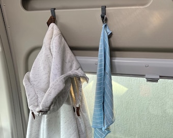 Gancho para porta de correr de autocaravanas – Gancho resistente em PLA | Acessórios para autocaravanas e veículos recreativos