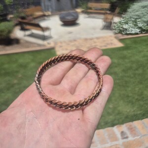 Copper tensor bracelet