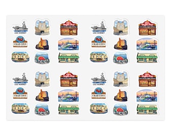 Alameda Sticker Sheet