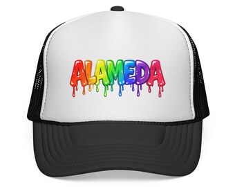 Alameda Paint Drip Trucker Cap