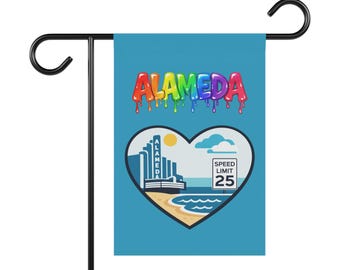 Alameda Garden Flag I House Banner