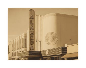 Alameda Theater Vintage Canvas
