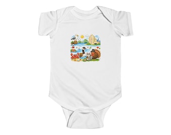 Alameda Animals Infant Onesie