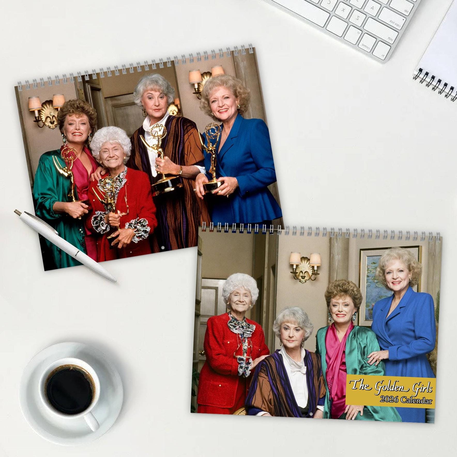 Discover The Stay Golden Wall Calendar 2026, Stay Golden Lover New Year Planner