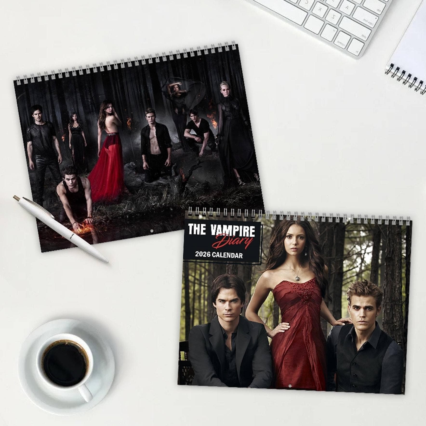 Discover The Vampire Diaries Wall Calendar | TVD | Vampire Diaries 2026 Year Planner