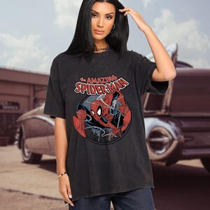 Retro Avengers The Amazing Spider-Man 1962 Shirt, Vintage Amazing Spider-Man Comics Book Cover Tee, Avengers Fans,Disneyland Family Trip Tee afbeelding 2