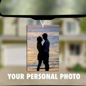 Picture Air Freshener Custom Car Freshie Personalized Car Accessories Cute Freshie Rear View Mirror Picture