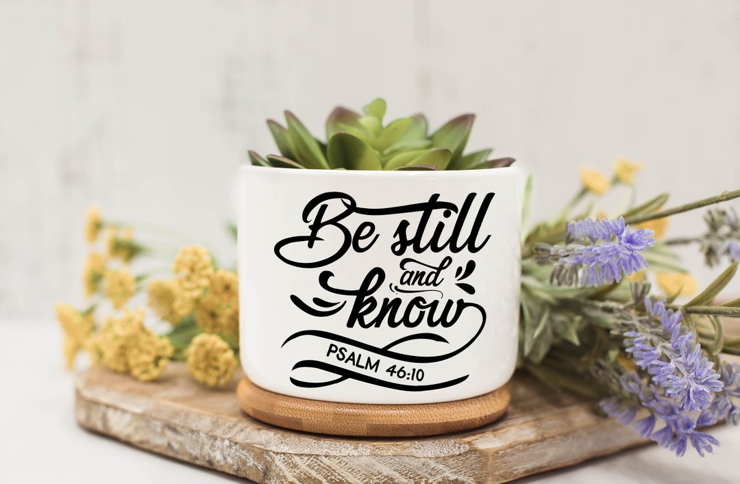 Bible Verse, Christian Collection, Succulent Pots, Succulent Planter ...