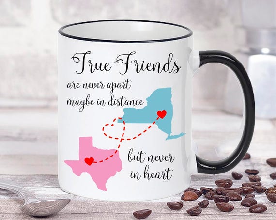 long distance friendship mugs
