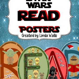 Star Wars themed READ posters