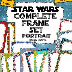 Star Wars themed Border/Frames Portrait